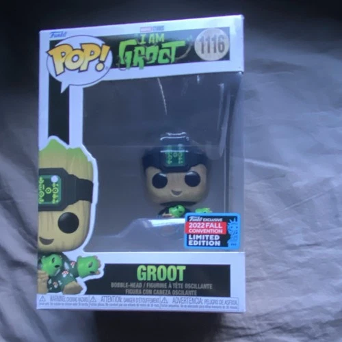 Funko Pop! Marvel I Am Groot Limited Edition 2022 Fall Convention Vinyl Figure …