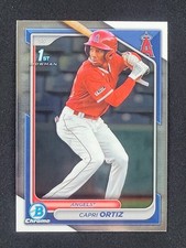 Capri Ortiz 2024 Bowman Chrome 1st #BCP-73 Los Angeles Angels
