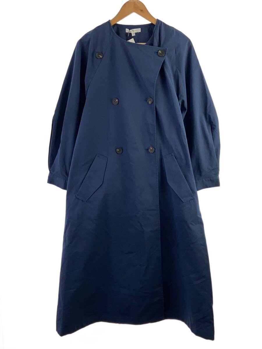 Moussy Collarless Trench/2/Cotton/Nvy/010Gsh30-0410 22201