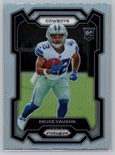 2023 Panini Prizm Deuce Vaughn Silver #324 Dallas Cowboys