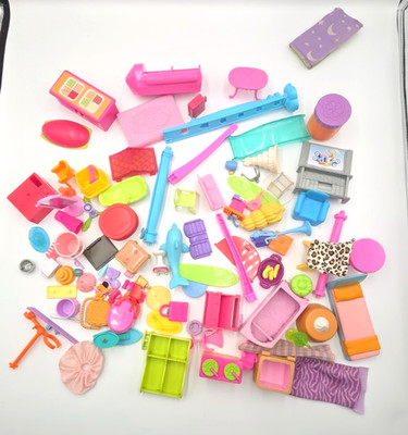 Polly Pocket Large Mixed Doll Accessories Lot Vintage Y2K 2000s Mattel