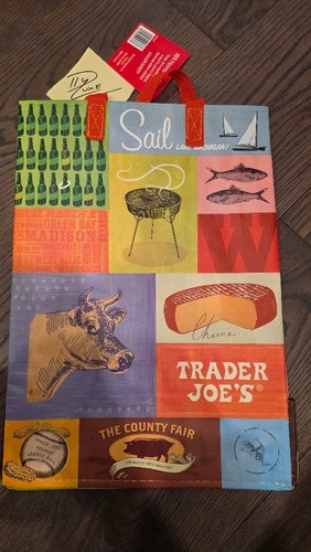 You Pick From Mystery Pack-Trader Joe's Torba na zakupy wielokrotnego użytku / torba na zakupy Fabrycznie nowa z metką - Zdjęcie 96 z 98
