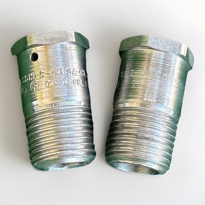 Lot Of 2 Crouse-Hinds ECD15 1/2   Universal Drain Breathers For Hazardous Areas/