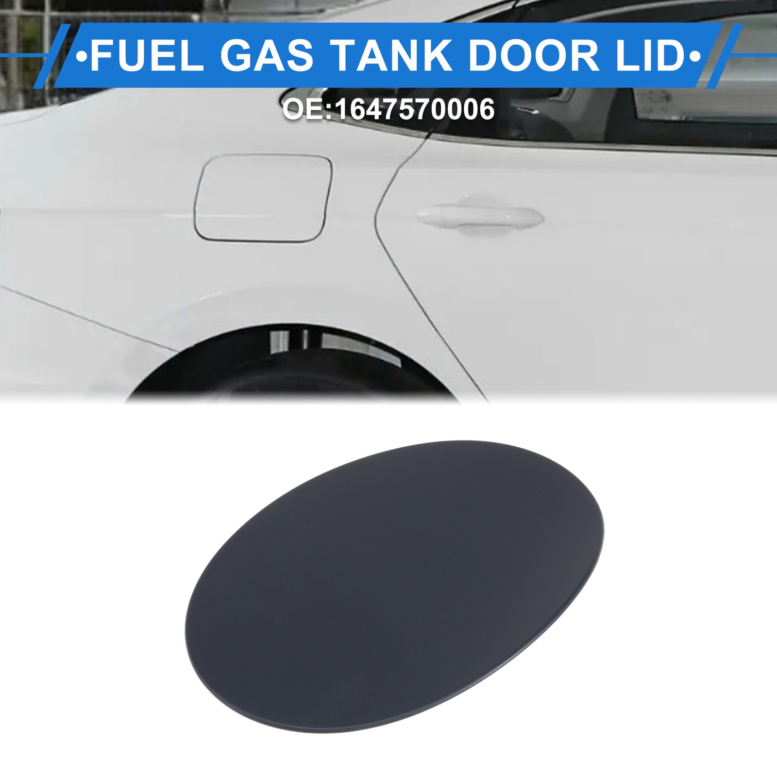 Fuel Tank Door Cap for Mercedes-benz W164 2006-2011 Gas Tank Flap Primer