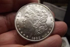 1890-P Better Date Morgan Silver Dollar UNC Lustrous