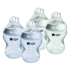 	Tommee Tippee Natural Start Anti-Colic Baby Bottles 9oz Pack of 4 0+ Months	