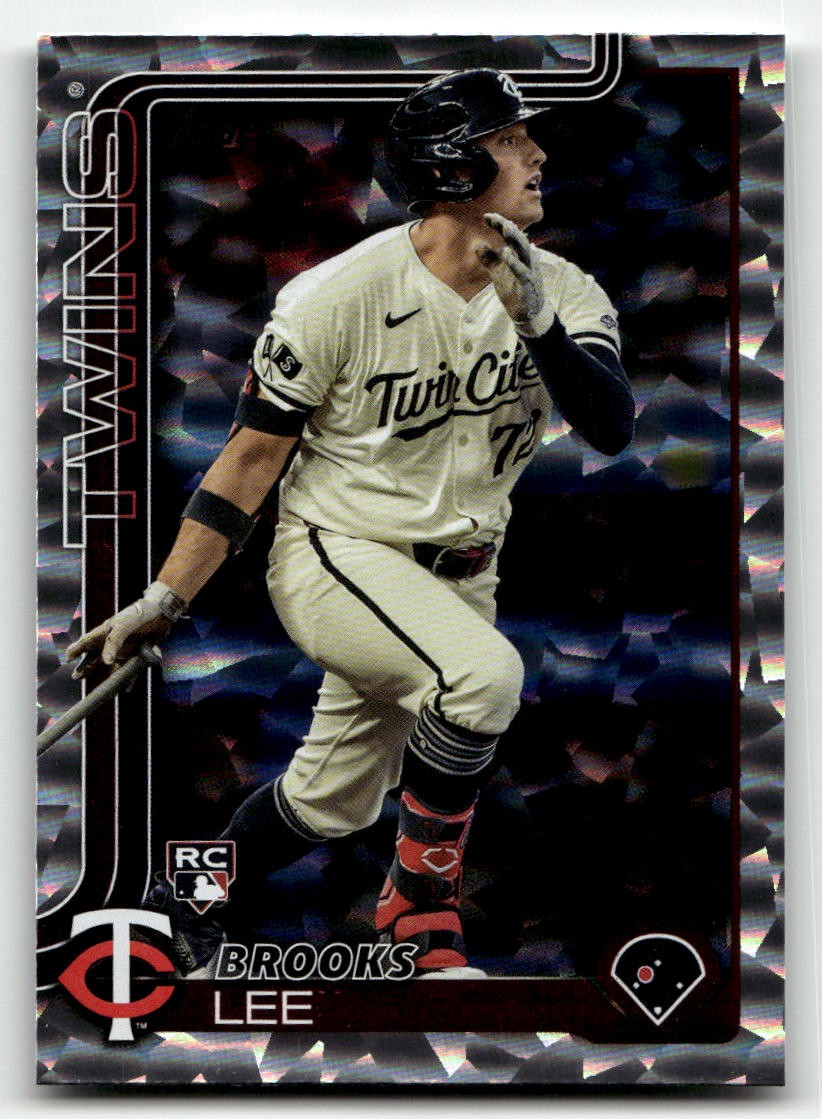 2025 Topps #317 Brooks Lee Diamante Foil RC