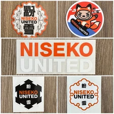 Authentic Niseko United Sticker Decal PICK & CHOOSE Design Stickers Ski Japan