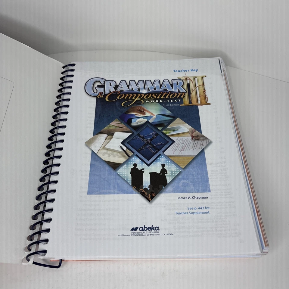 Abeka Grammar and Composition III Sixth Edition Teacher Key - Image 4 of 4