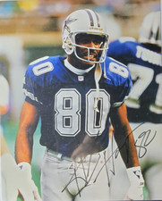 Alvin Harper Signed 8x10 Photo Dallas Cowboys #80 Autographed Picture NFL
