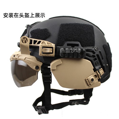 Special Goggles Visor for EX3.0 Guide Rail Team Wendy Tactical Helmet - 第 11/20 張圖片