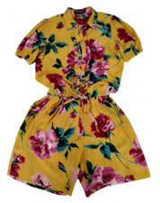 🆓US🛃 Dolce&Gabbana floral printed silk romper dress IT 40