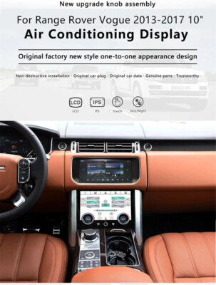 10.4" LCD Touch Screen AC Panel For Land Rover Range Rover L405 2013-2017 - HVAC Control Upgrade
