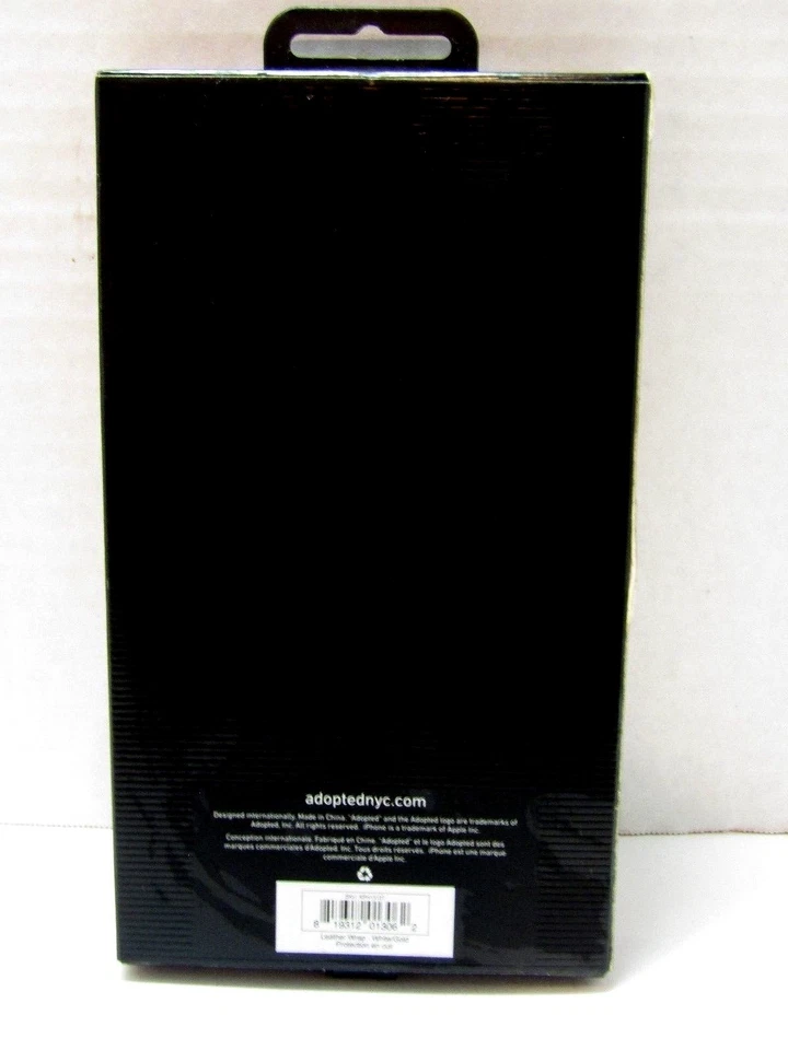 Envoltório de couro creme adotado para iPhone 6 Plus novo em folha na embalagem original - Imagem 4 de 4