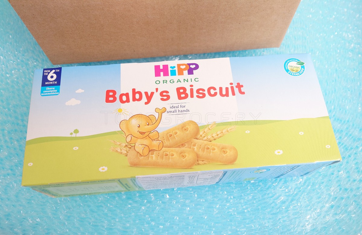 HIPP Organic Baby Biscuits Snacks Cookies From 6+ Months 180g