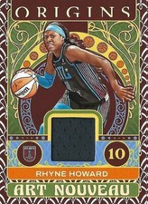 2023 WNBA PANINI ORIGINS * RHYNE HOWARD ART NOUVEAU * JERSEY RELIC #AN-RHW DREAM