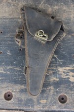 ORIGINAL ANTIQUE LEATHER BICYCLE TRIANGLE BAG PRE-WAR GERMANY D.R.P. SCHUTZMARKE