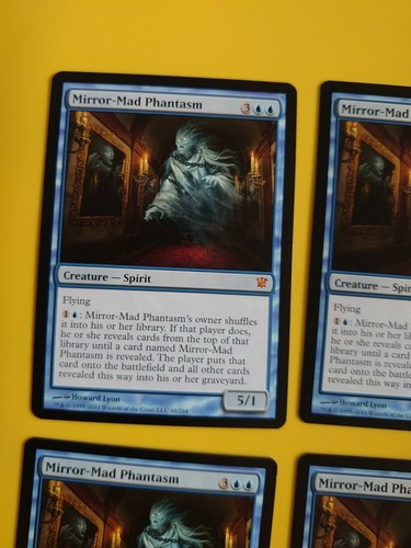 MTG Card. Mirrror-Mad Phantasm playset innistrad mythic 4 cards - Picture 4 of 4