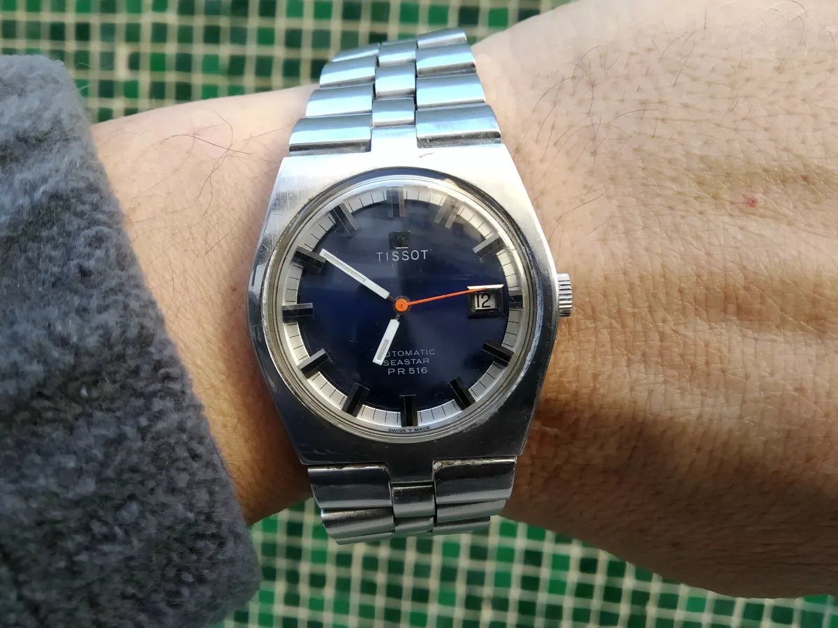 TISSOT SEASTAR PR 516 ORIGINAL BRACELET UNIQUE DESIGN AUTOMATIC