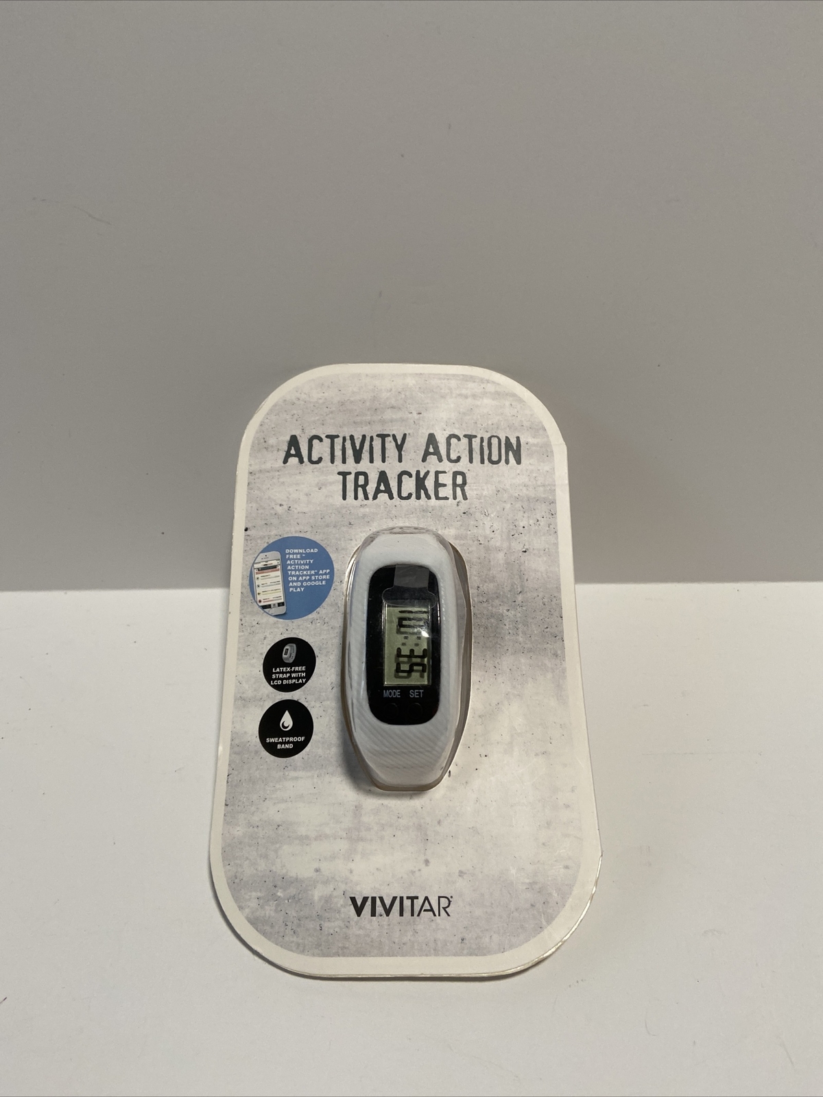 New Vivitar Activity Action Trackers, Calories Steps Distance, with App