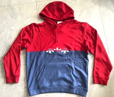 NWT Adidas Original Men's Adicolor Sliced Trefoil Pullover Hoodie - 2XL GN3443 