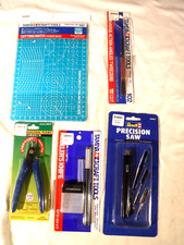 Tamiya Revell Tools for Travel or Starter Kit of Tools: Saw, Cutting Pad, Etc.