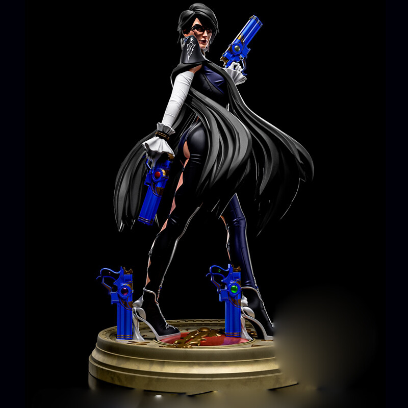 【値下げ】レア未開封品『BayonettaTrailer Collection』 Bayonetta 3D Printing Unpainted Figure Blank Kit Model GK