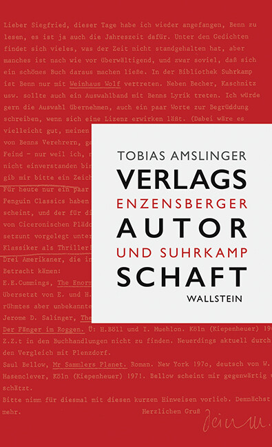 Tobias Amslinger / Verlagsautorschaft - Tobias Amslinger