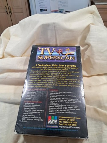 Brand New TV Superscan2 Complete Professional Video Scan Converter WVU - Picture 2 of 3