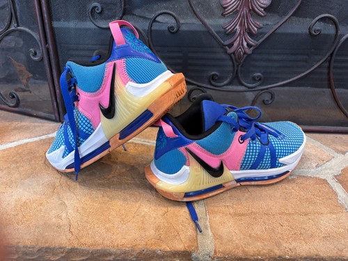 Nike LeBron Witness 7 Hyper Royal Pink Basketball DM1123-400 US Mens 7 - Picture 3 of 7
