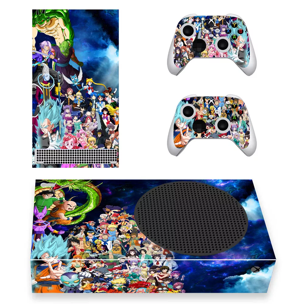 Xbox Series X / S Vinyl Skin & 2x Controller Skins, Pokémon Themed.