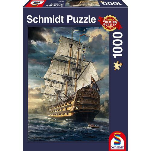 Schmidt Spiele Multicolore Salpare! (1000 Pezzi) - Immagine 2