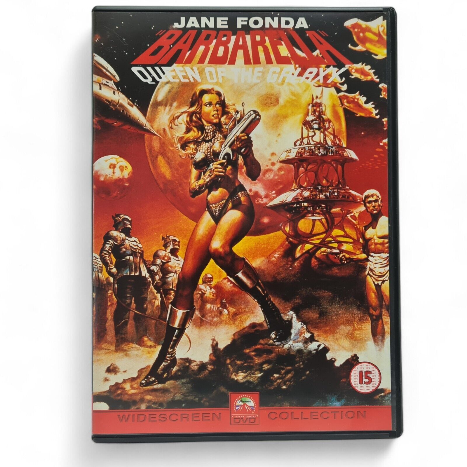 Barbarella 1968 DVD Region 2 Jane Fonda Cult Sci-Fi