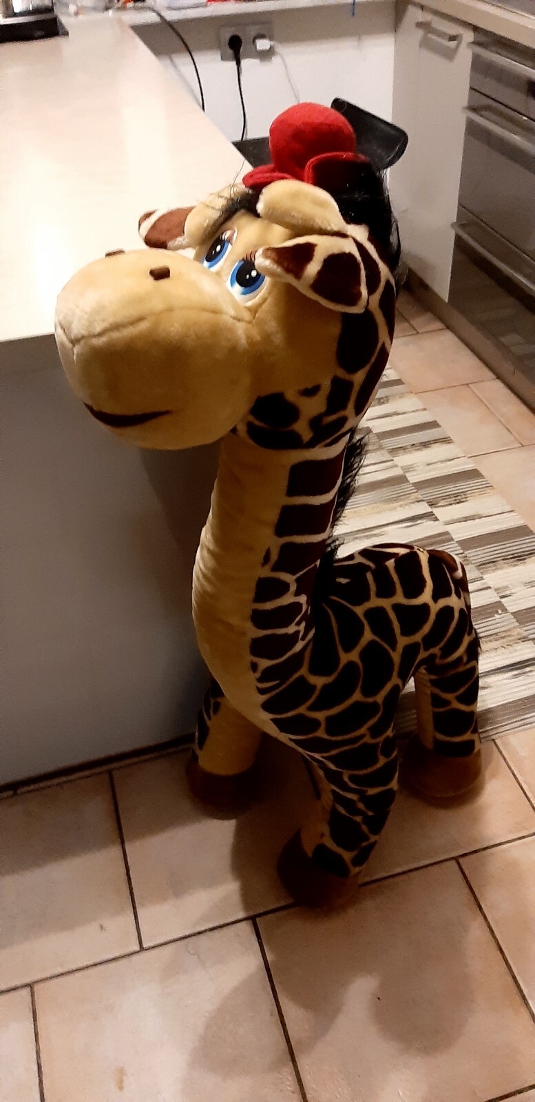 Plüsch Baby Giraffe Kuscheltier groß XXL Stofftier Plüschtier über 1