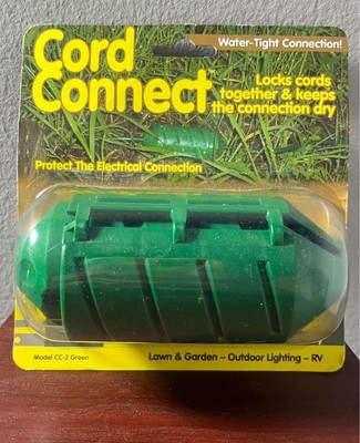 FARM INNOVATORS Inc. Model CC-2 Green Cord Connect Water-Tight Outdoor Protect