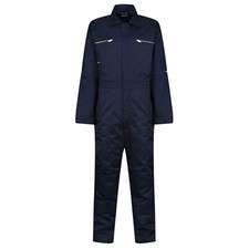 Mens Regatta Zip Fasten Insulated Workwear Coverall Garage All-in-One Boilersuit