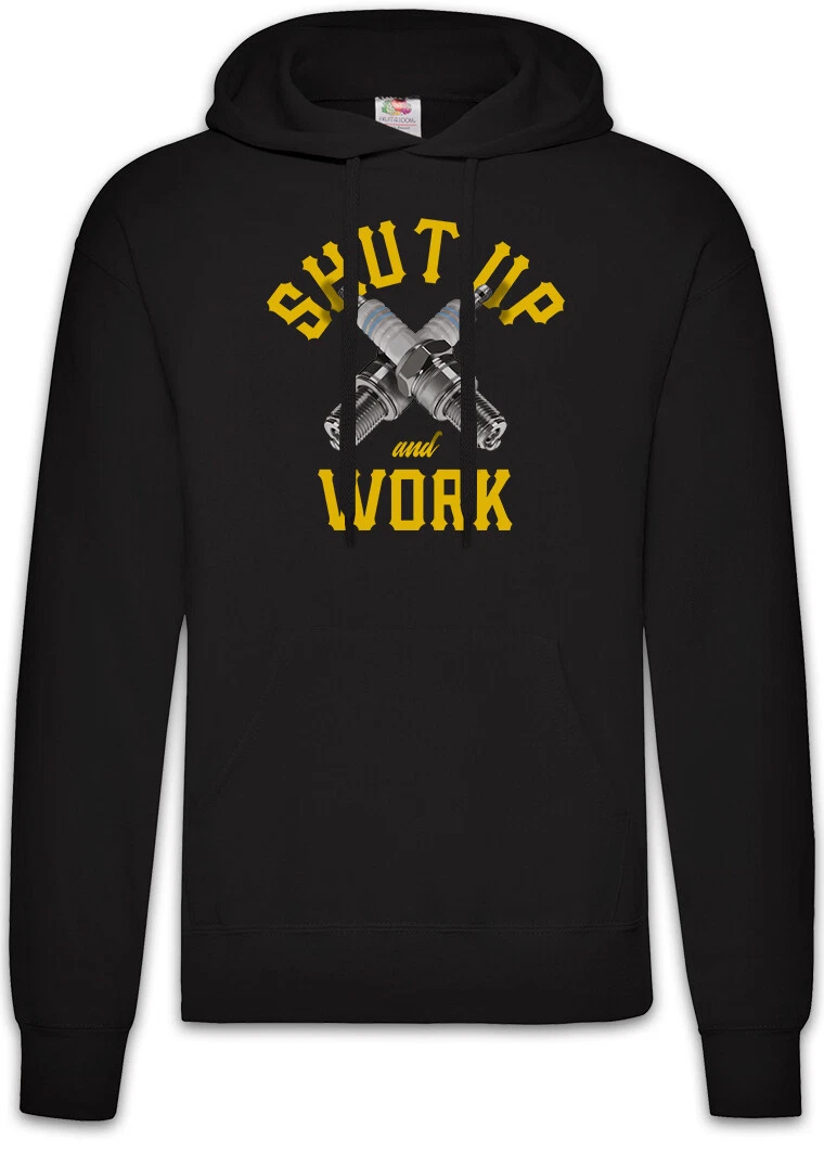 Mechanic Work Hoodie Pullover Race Racing Driver Racer Love Petrol Head Fun