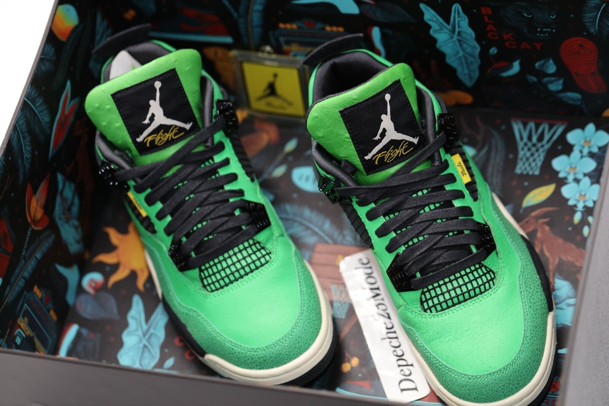 Nike AIR JORDAN IV MANILA sz og all paDS store worn1x #005/150