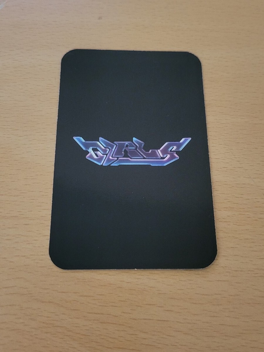 Aespa -Girls Deluxe box official photocard pc (Karina Aespa -Girls Deluxe box official photocard pc (Karina