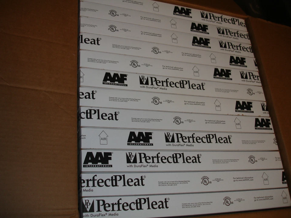 Filtro de ar AAF 15x20x2 MERV 8,#170-112-500 plissado perfeito (Cx de 12) - Imagem 2 de 4