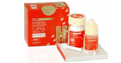 GC Gold Label Hybrid GIC self-adhesive restorative Cement Shade  A3