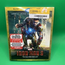 Iron Man 3 Blu Ray + DVD NO CODE Robert Downy Jr Marvel