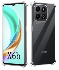 For Honor X6b Case , Clear Silicone Shockproof Gel Phone Cover