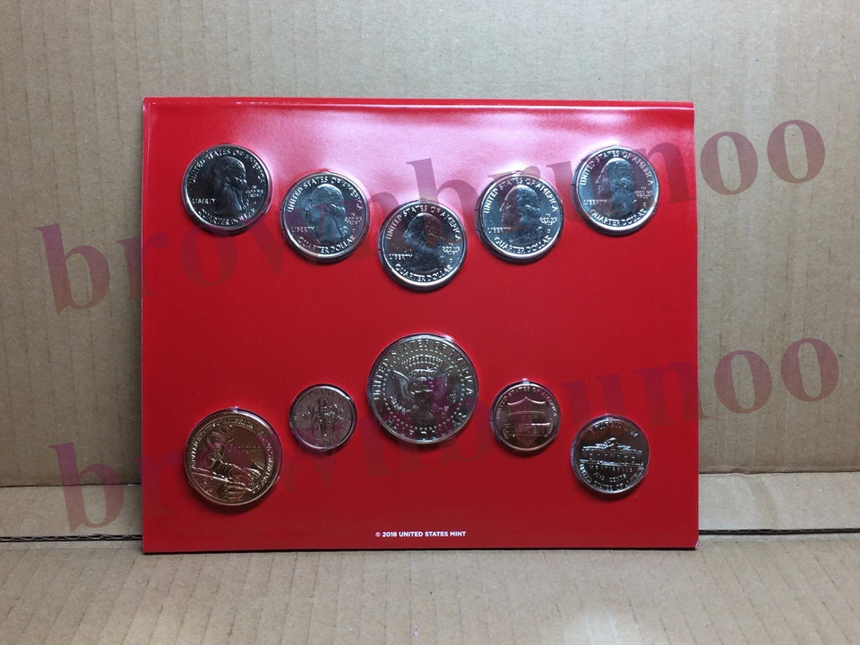 2017 D Uncirculated Coin Set 10 Coins United States Mint DENVER w/ COA - Image 2 of 4