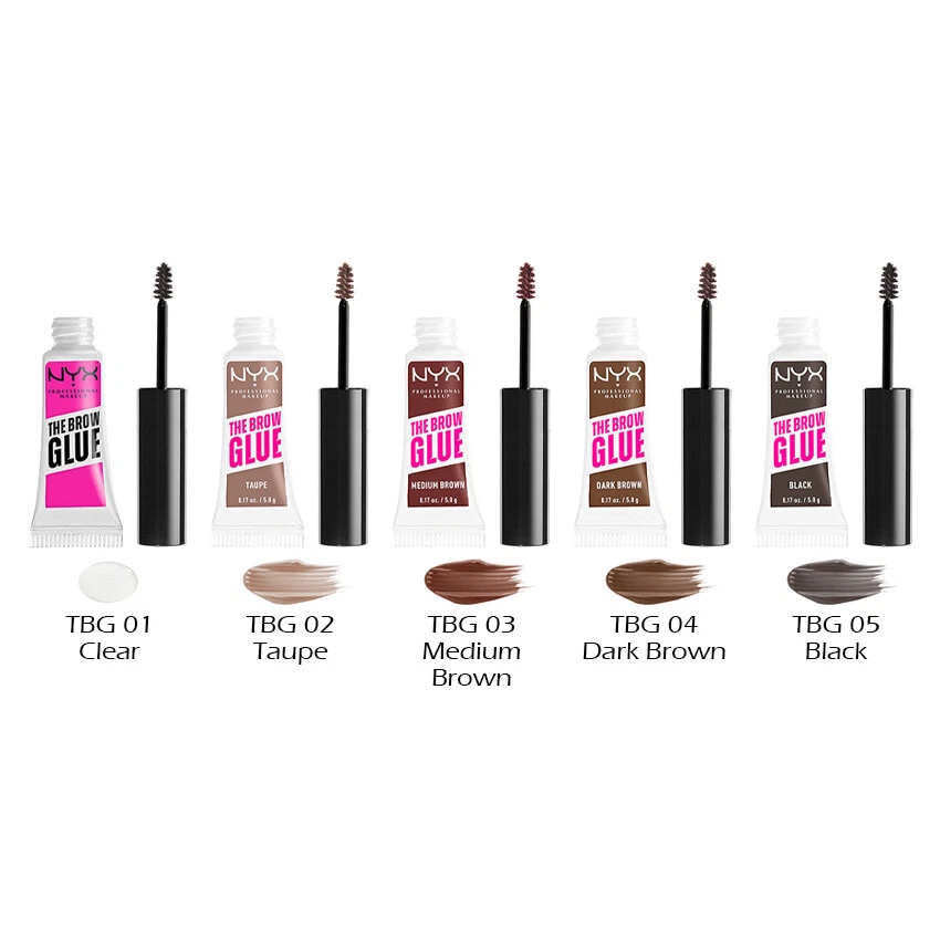 1 NYX The Brow Glue Instant Brow Styler "Pick Your 1 Color" *Joy's cosmetics * - Image 2 of 4