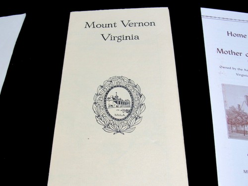 Lote 14 piezas. Folletos, folletos de lugares históricos de Virginia años 50 - Imagen 6 de 12