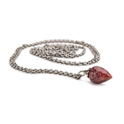 Trollbeads Collana da donna con ciondolo e ciondolo in argento 950_TAGFA-00058, 80, Argento, Non gemma