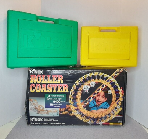 K'NEX Achterbahn Baukasten Bausatz Nr. 63030 Baujahr 1995 19,5 lbs