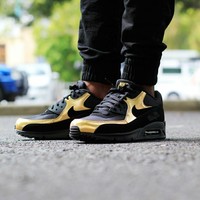 Nike Air Max 90 Essential metallic Gold Pack 537384 058 Size Uk 5.5 Eur 39 Nike Air Max 90 Essential metallic Gold Pack 537384 058 Size Uk 5.5 Eur 39