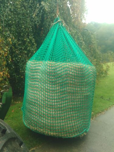 Rundballennetz 1,4m x 1,4m x 1,6m Heunetz Futtersparnetz 30mm MW *neu*